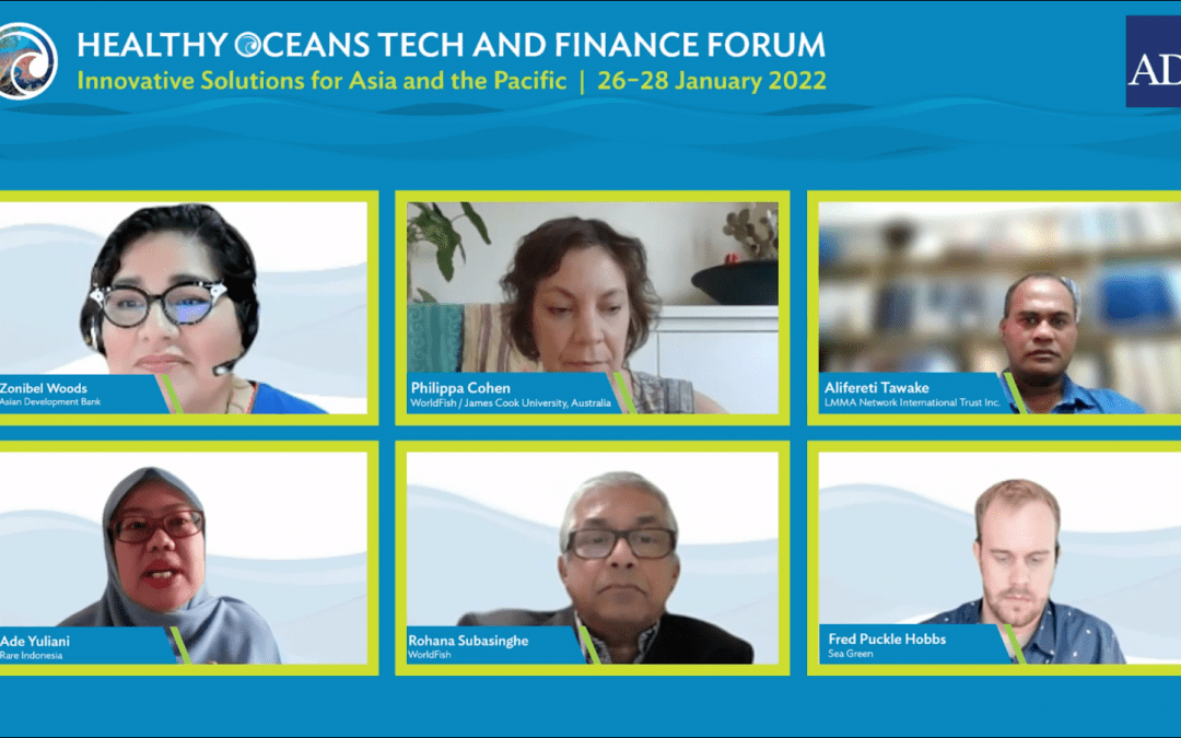 Healthy Oceans Tech and Finance Forum – January 2022
