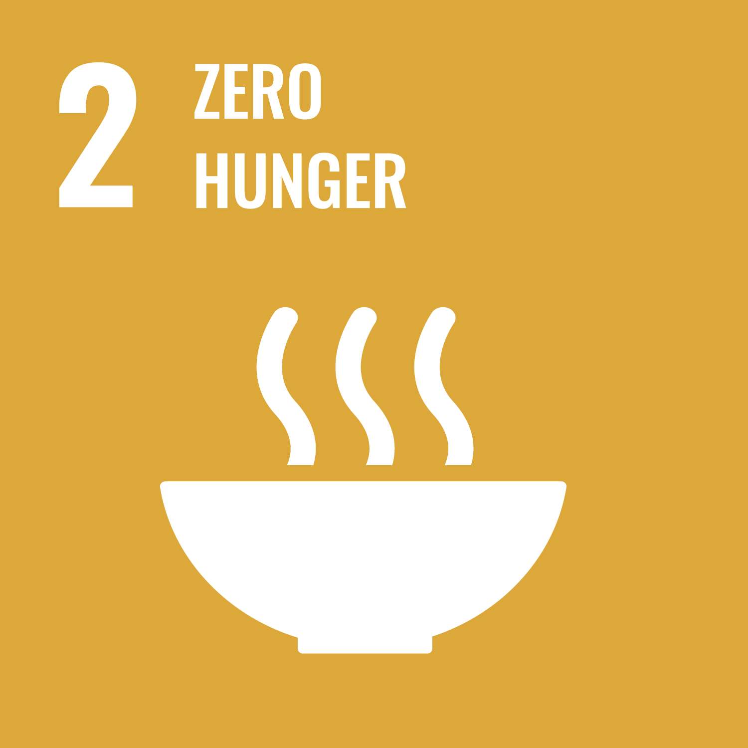 zero hunger SDG logo